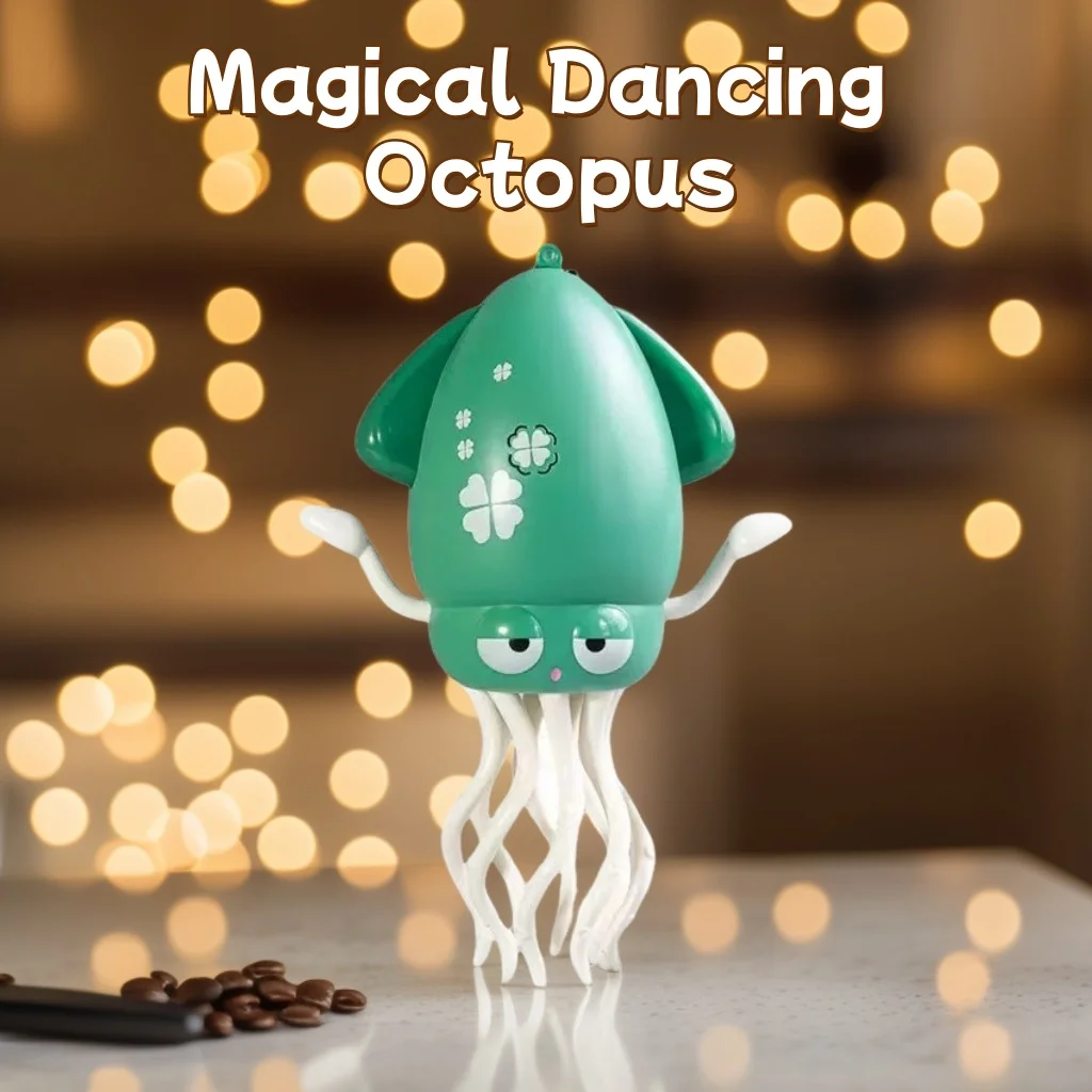 Interactive Dancing Octopus Kid Electronic Pet Toy Cartoon Moving Education Toddler Gift - Fun Developmental Play for Kids - Image 3