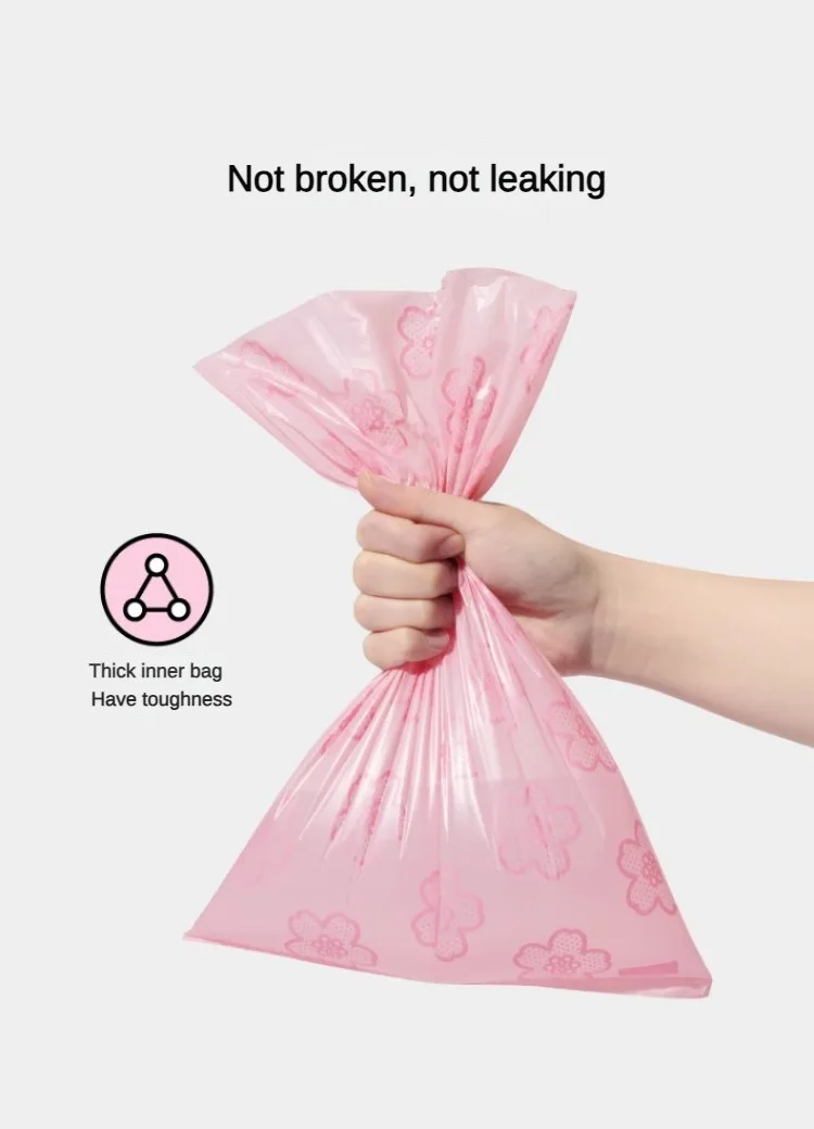 Bags for Dogs Poop Dispenser Outdoor Portable Pet Poop Bags Dog Cat Cleaning Supplies Accessories Pet Droppings Garbage Bag - Image 14