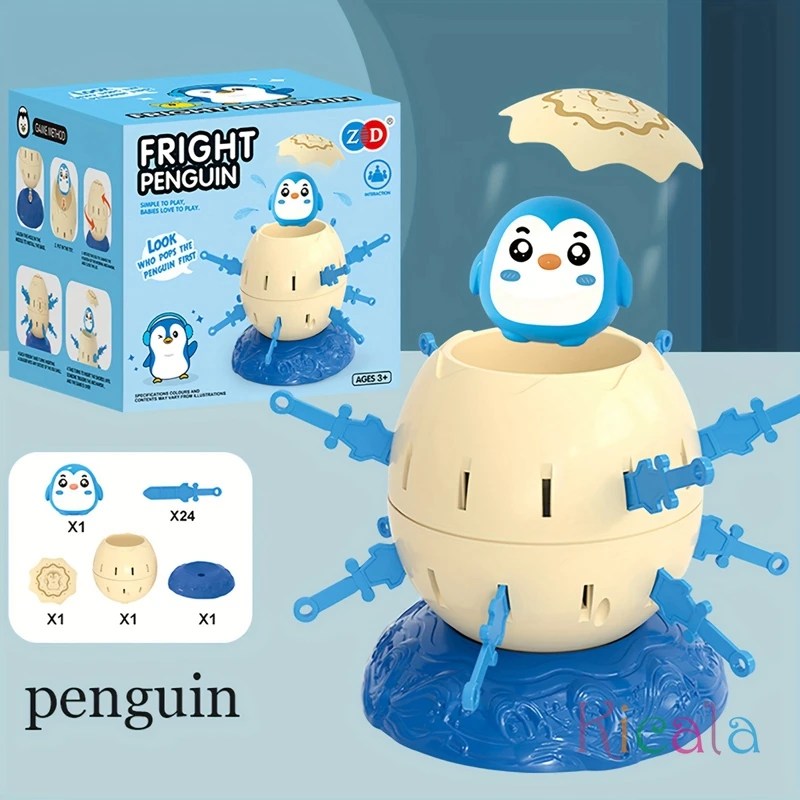 Penguin Novelty Toys for Holiday Party Children's Educational Thinking Training Pirate Barrels Interactive Toys - Image 8