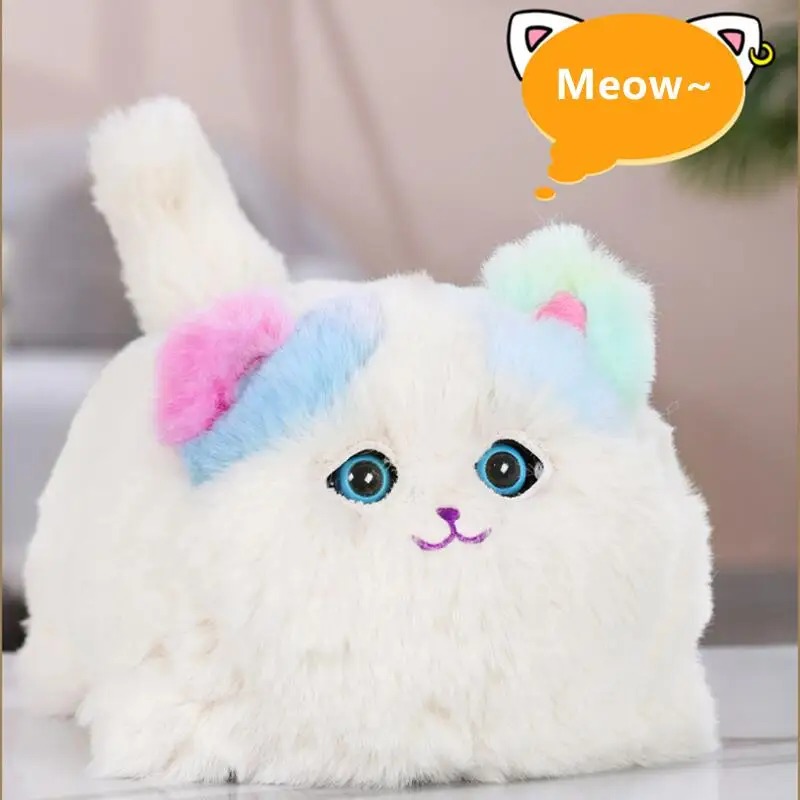 Cute Plush Toys Simulation Cat Dog Interactive Kids Huggy Pets Speak Electronic Accompanied Toy Children Gifts Birthday Awards - Image 11