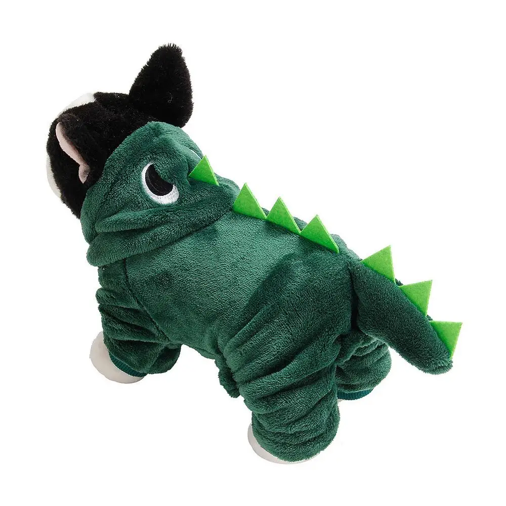 Dinosaur Cat And Dog Hoodies Pet Clothes Funny Costume for Christmas Soft and Warm Pet Clothes Funny Costume for Dog Cat - Image 7