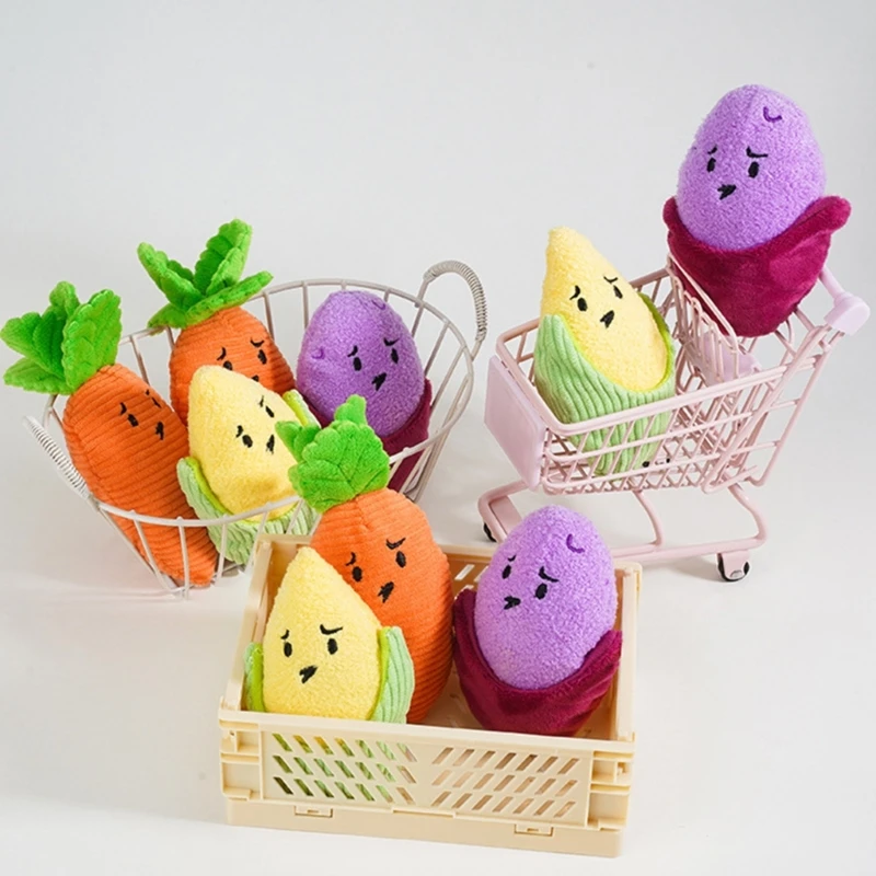 Plush Potatos Dog Toy Pet Stress Reliefs Toy Puzzle Feeding Interesting Game Toy for Pet Enrichment Y5GB - Image 8