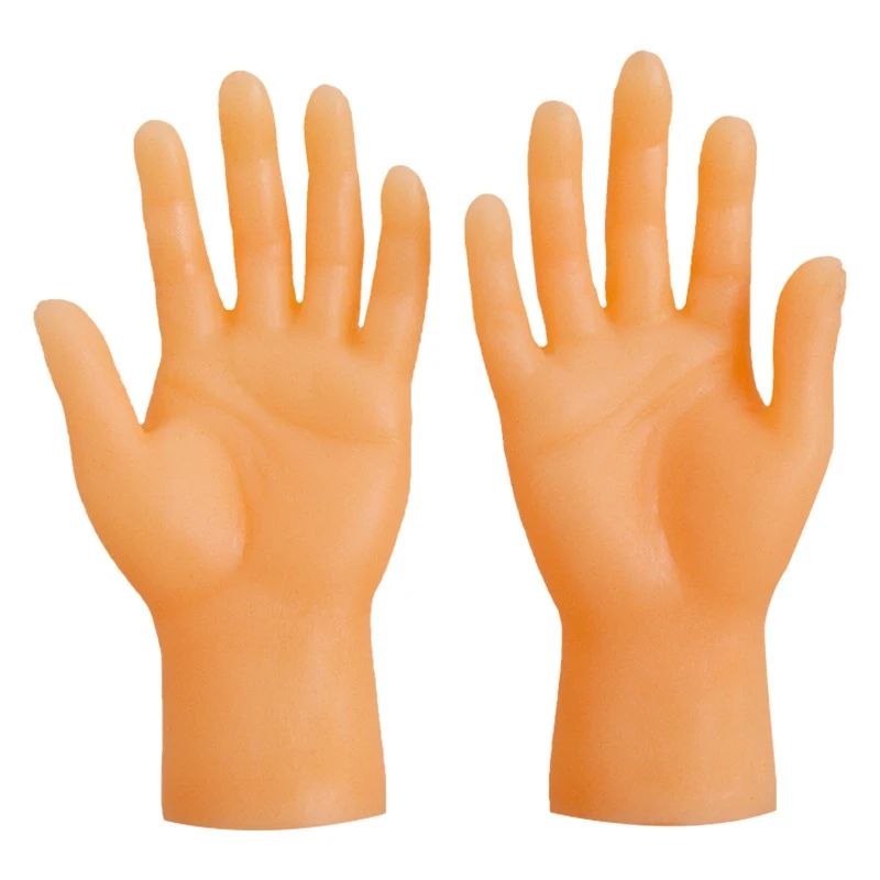 Adult Kid Novelty Toys Funny Mini Hands Creative Finger Fidget Toys Soft Small Hand Tease the Cat Pet Toy Halloween Gift - Image 5