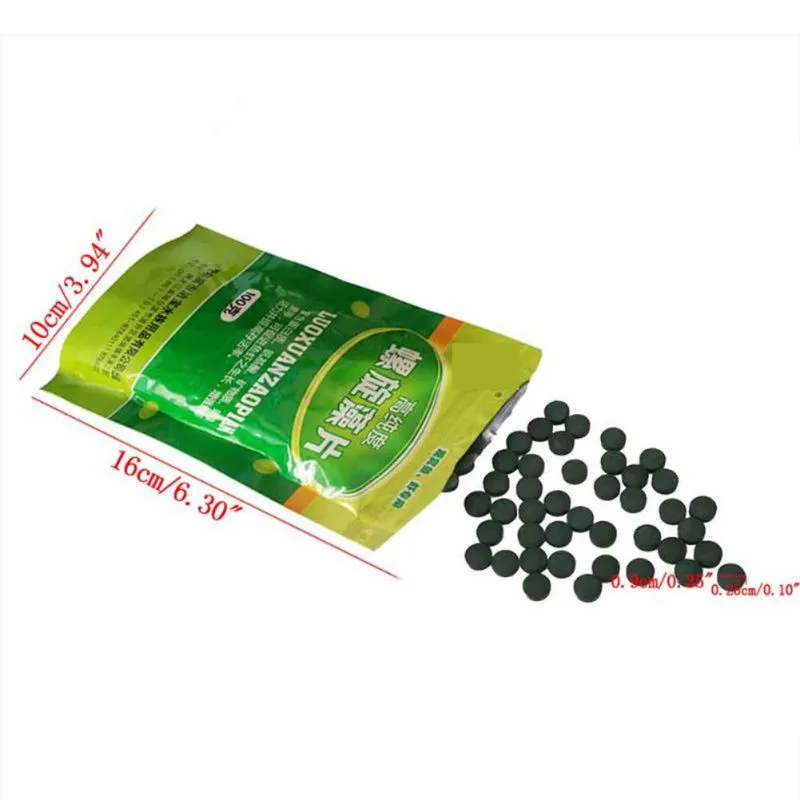 100pcs Spirulina Tablets Fish Food Spiral Seaweed Enrichment Favorite Fish Food Tank Aquarium Red Shrimp Fish Food Pet Supplies - Image 13