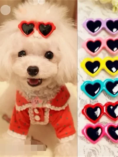 2pc Pet Lovely Hairpins  Accessories Pet Dog Bows Hair Clips for Puppy Dogs Cat Yorkie Teddy Hair Grooming Pet Hair Accessories