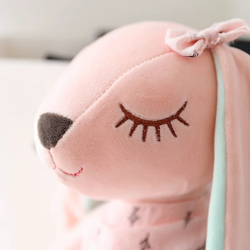 Kawaii Long Ear Rabbit Plush Toys Baby Sleep Comfort Dolls Stuffed Soft Animal Toys Lovely Rabbit for Children Girls Room Decor - Image 3