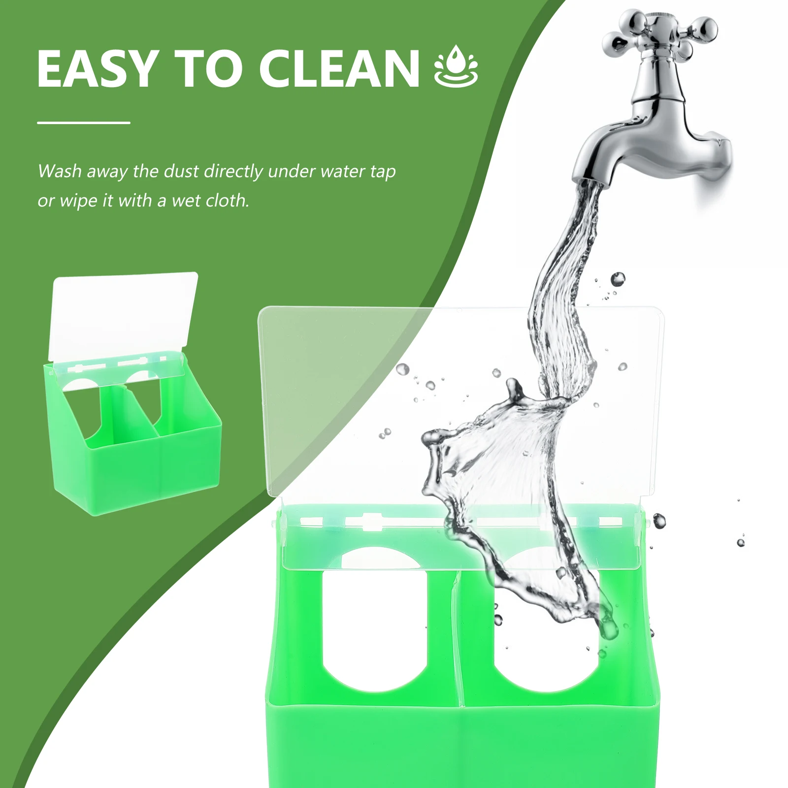 Plastic Pigeon Feeder Durable Multi-function Bird Supply Cup Accessory Quail Household Pet Food Box Easy Install Practical Safe - Image 6