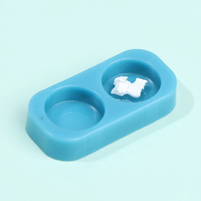 1/12 Dollhouse Miniature Pet Dog Cat Food with Bowl Kitchen Garden Decor Doll House Accessories - Image 5