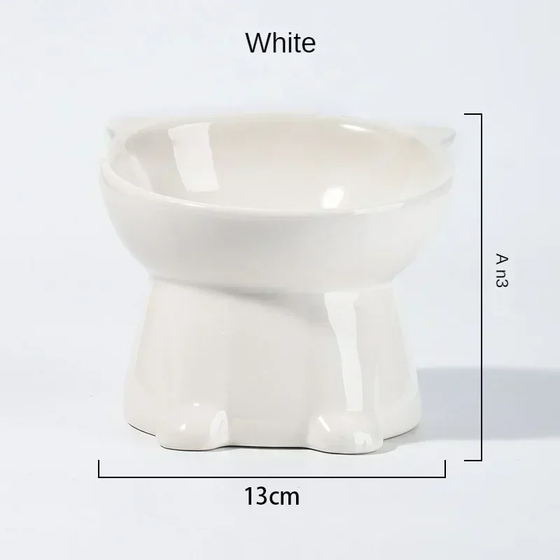 Black Cat Bowl Pet Bowl Pet Supplies Dog Macaron Color New Cat and Dog Universal Pet Bowl - Image 10