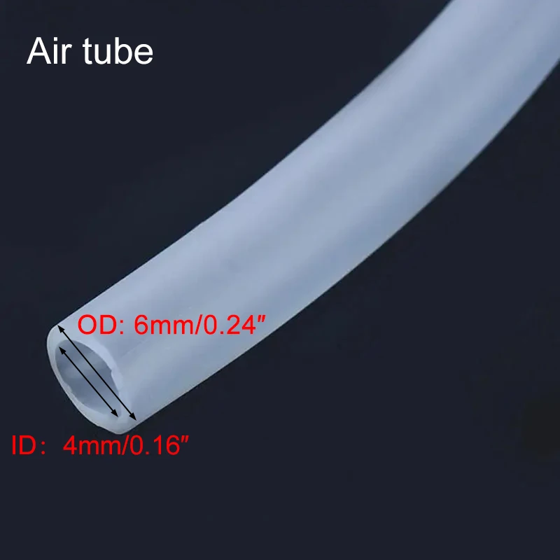 Aquarium Air Pump Accessories Kit with Air Stone Bubble Aerator, Check Valves, Suction Cups, Air Tube, for Fish Tank Oxygen Pump - Image 3