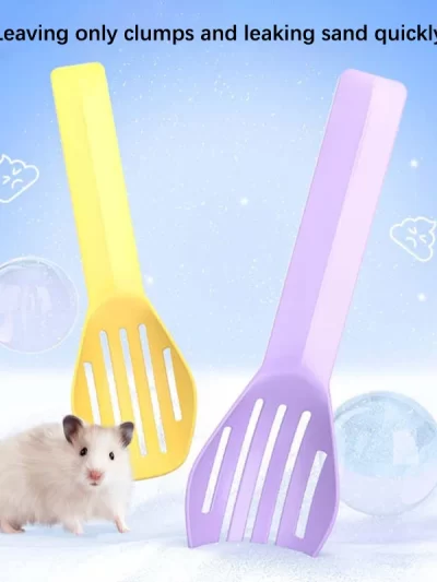 Plastic Litter Scoop Small Hamster Squirrel Small Animal Litter Shovel Toilet Sand Waste Scooper Cleaning Shovel Pet Supplies