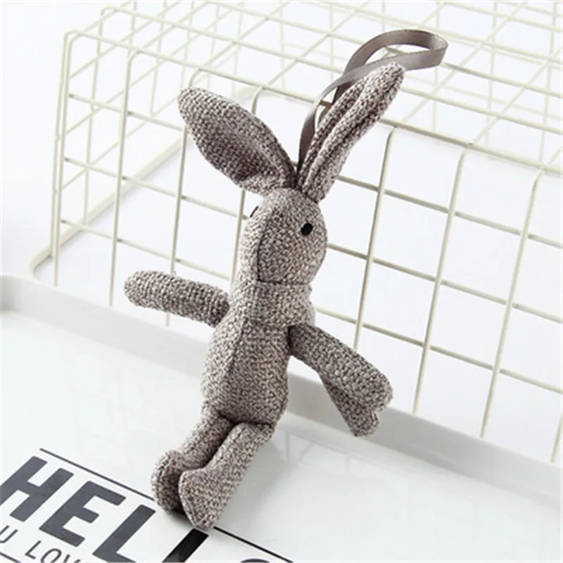 Rabbit Plush , Animal Stuffed Dress Rabbit Key chain TOY, Kid's Party Plush TOY , Bouquet Plush Dolls 2023 - Image 10