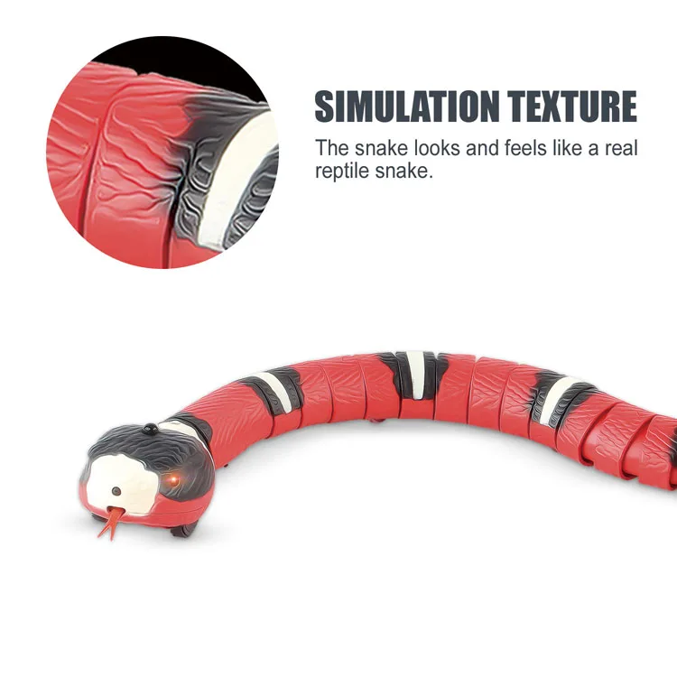 Pet Cat Toys Interactive Smart Sensing Snake TeaseToys Automatic Sensing Intelligent Obstacle Avoidance Indoor Play Cat Supplies - Image 14
