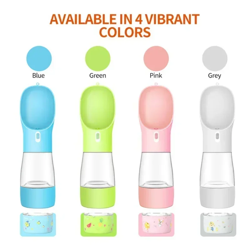 Portable Pet Dog and Cat Food Feeding Bowl, Drinking Water Feeder for Puppy, Outdoor Walking and Travel Supplies - Image 2