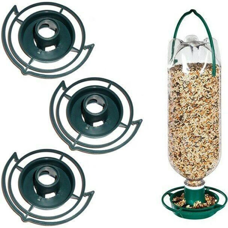 Bird Feeder New Outdoor Hanging Plastic Hook Balcony Courtyard Garden Birds Feeder Outdoor Courtyard Garden - Image 2