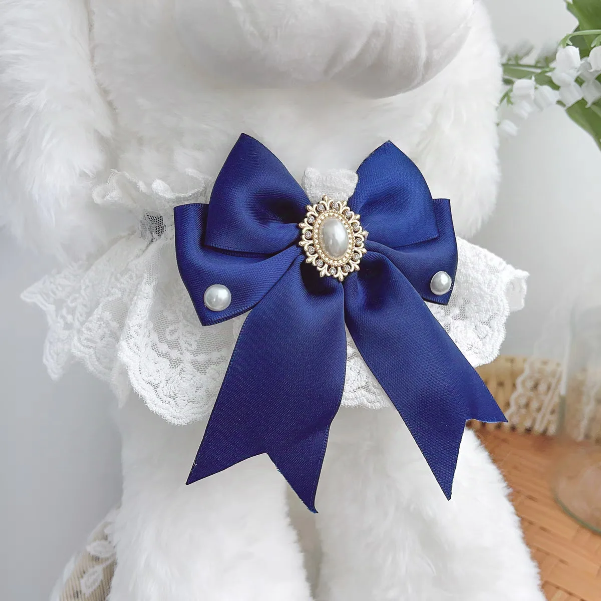 Dog Bow Bib Cute Cat Scarf Pet Accessory Small Dog Teddy Decoration Pomerian Dog Accessories Pet Accessories - Image 8