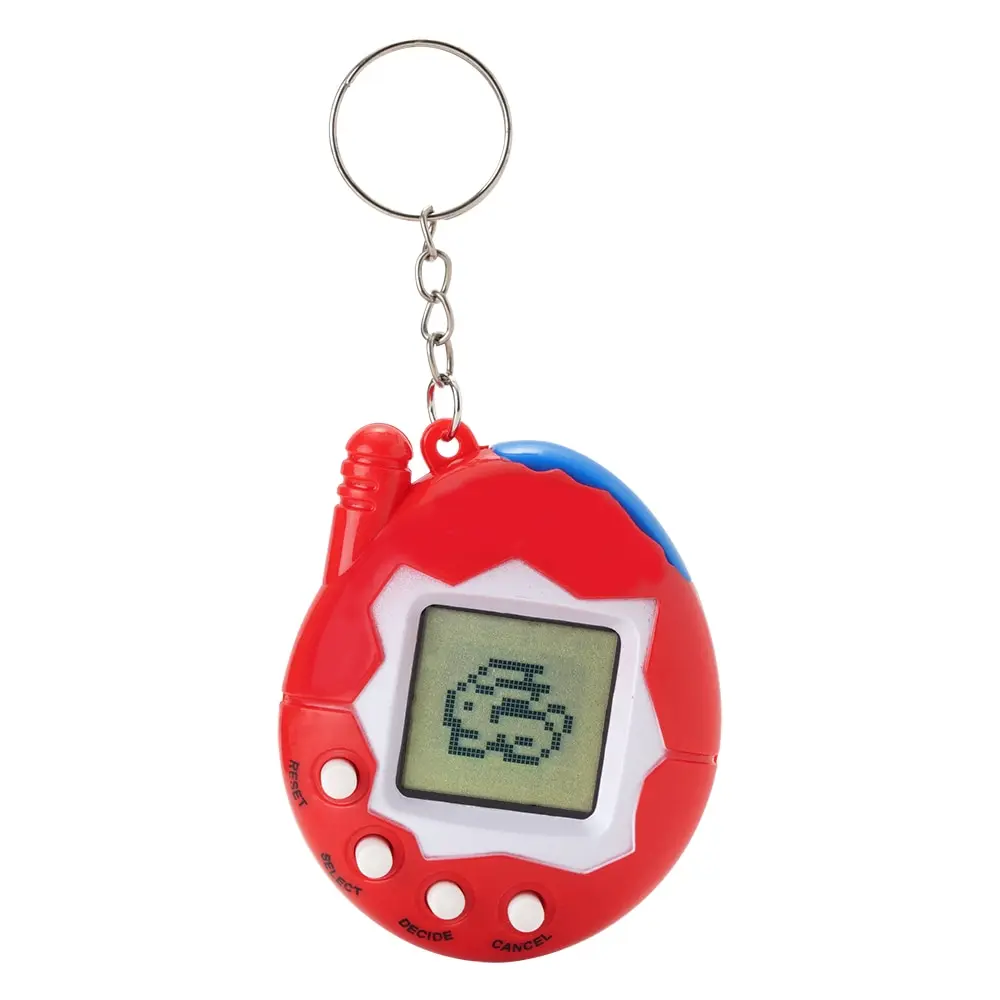 2 Pack Tamagotchi Style Virtual Pet - LCD Digital Pocket Game Keychain for Kids, Retro Mini Electronic Toy Gift - Image 5