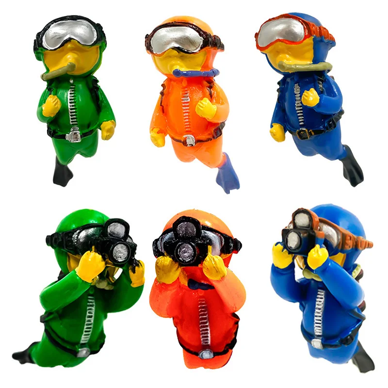 Aquarium Accessories Miniature Diver Ornaments Fish Tank Decoration Aquarium Decor Floating Landscaping Accessories for Aquarium - Image 29