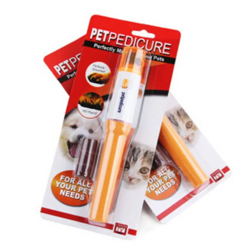 Dog Accessories 2025 Newest Dog Supplies Pet Electric Pet Nail Clipper Nail Polisher Cute Cat Dogs Pet Claw Nail Grooming - Image 4