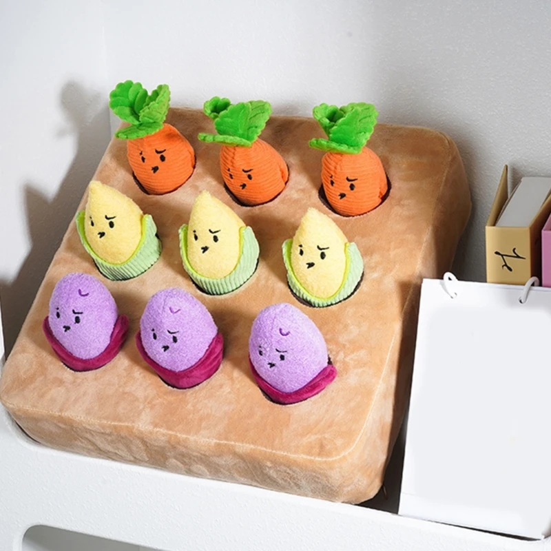 Plush Potatos Dog Toy Pet Stress Reliefs Toy Puzzle Feeding Interesting Game Toy for Pet Enrichment Y5GB - Image 5
