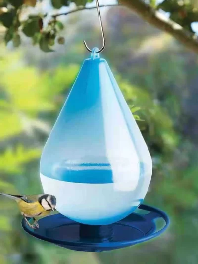 Water Feeder for Bird Bird Waterer Droplet Bird Waterer Hanging Wild Birds Water Feeder for Outdoor Garden Bird Breeding Tools