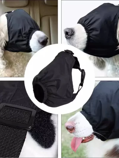 Pet Supplies Dog Outdoor Light-blocking Anti-excitement Pressure-reducing Hood Dog Motion Sickness Stabilizing Eye Mask Beauty