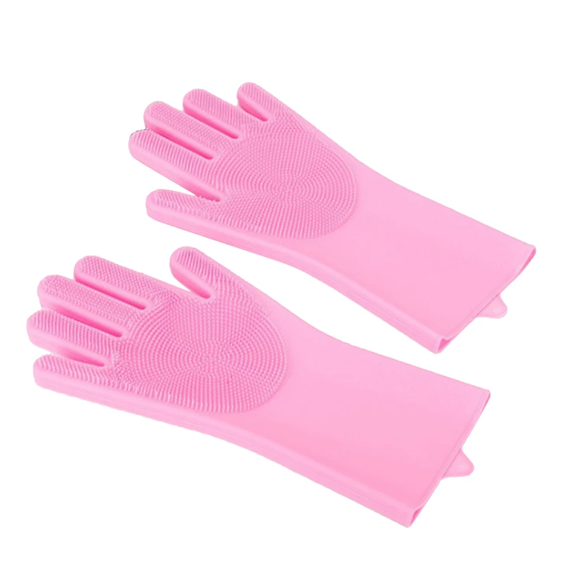 Pet Grooming Bathing Gloves Dog Cat Bathing Shampoo Massaging Cleaning Cleanner Sponge Silicon Hair Removal Glove - Image 14