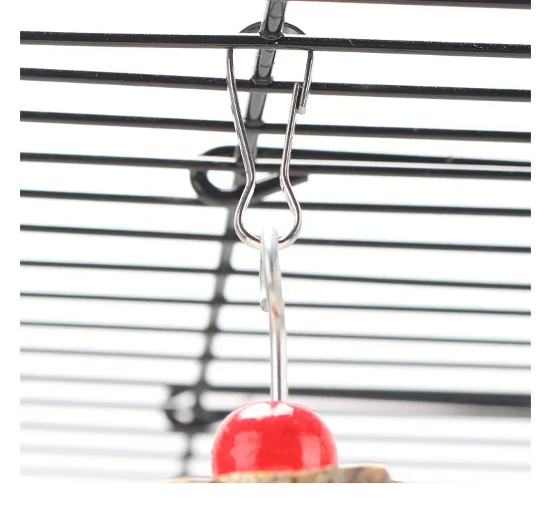 Natural Wooden Parrot Bird Toy Wood Parrot Chew Toy Chewing Cardboard Destroy Birds Toy Bird Cage Decoration Bird Supplies - Image 15