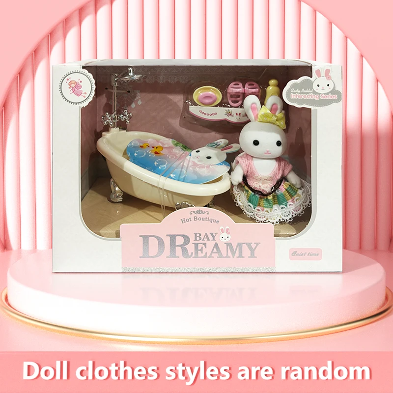 Rabbit Playing House Scene Early Education Toys Children's Indoor Interaction Girls' Christmas Birthday Gifts Ornaments - Image 10