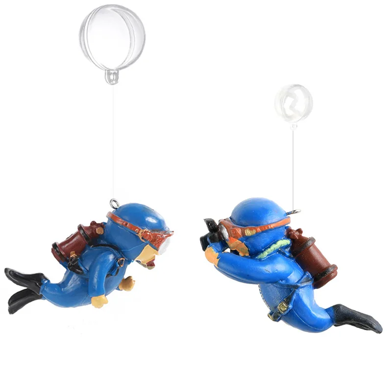 Aquarium Accessories Miniature Diver Ornaments Fish Tank Decoration Aquarium Decor Floating Landscaping Accessories for Aquarium - Image 8