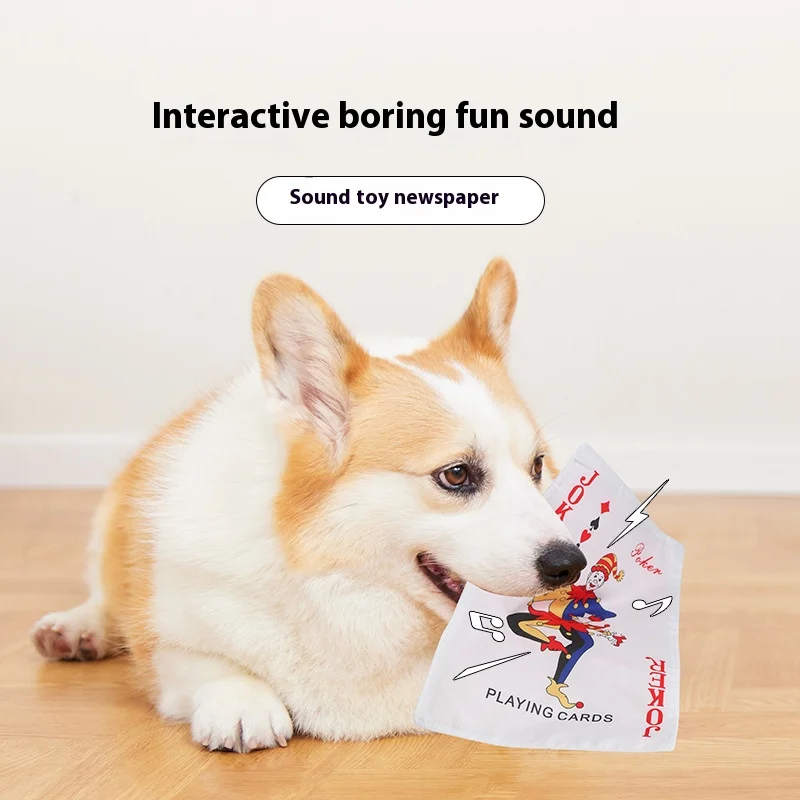 Pet noise paper toys dog toys pet noise plush toys newspapers bite resistant and Pleasure and Boredom Relief Artifact - Image 4