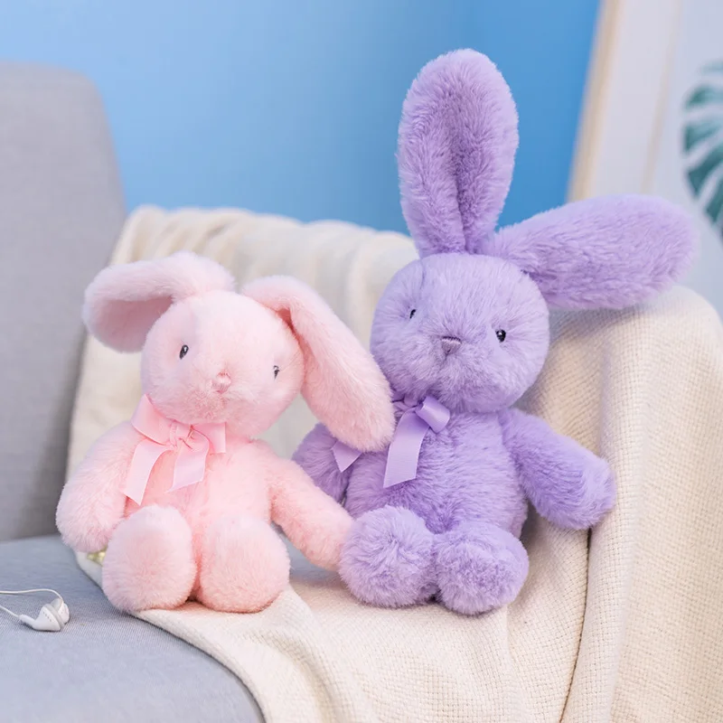 Cute Cartoon Bow Tie Rabbit Doll Baby Soft Plush Toys For Children Bunny Sleeping Mate Stuffed Plush Animal Toys Infants - Image 4