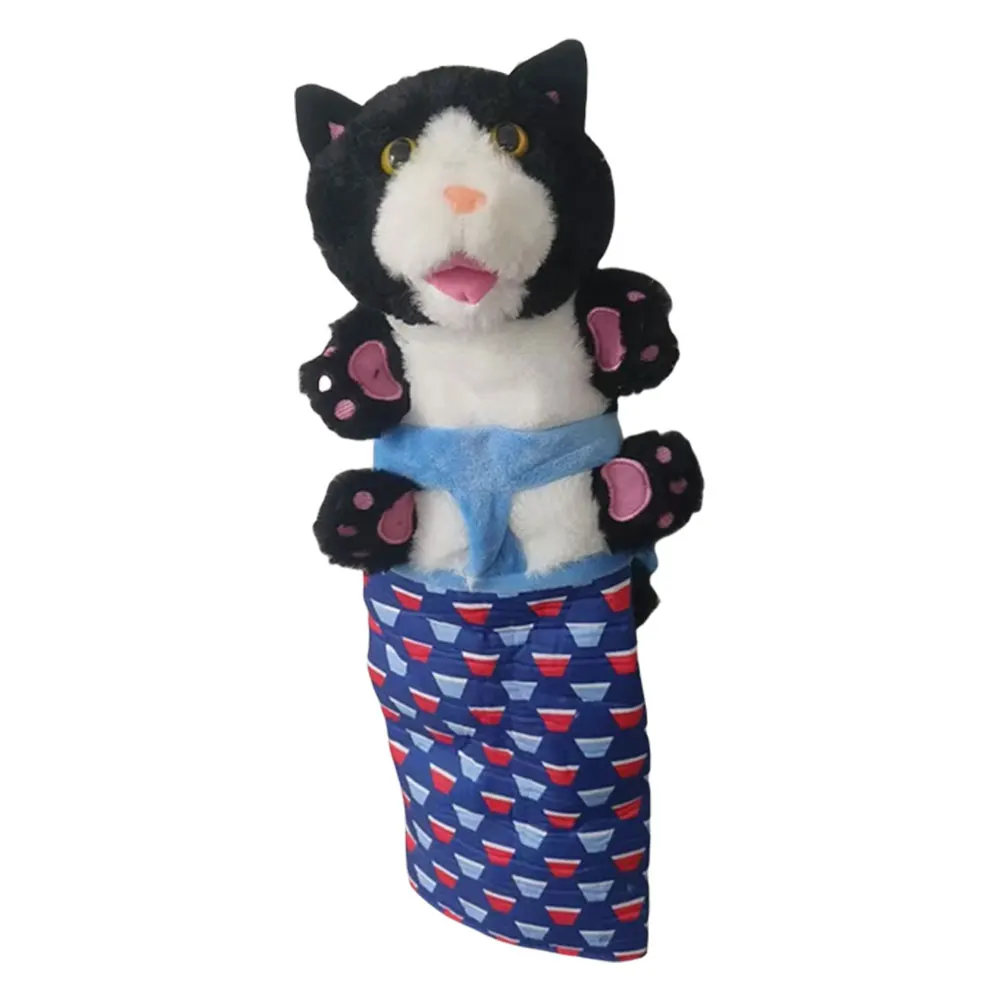 Cats Puppet Wrestler Cat Wrestling Toy Puppet Interactive Hand Puppet for Indoor Cats Kids Pretend Play and Dog Toys - Image 14