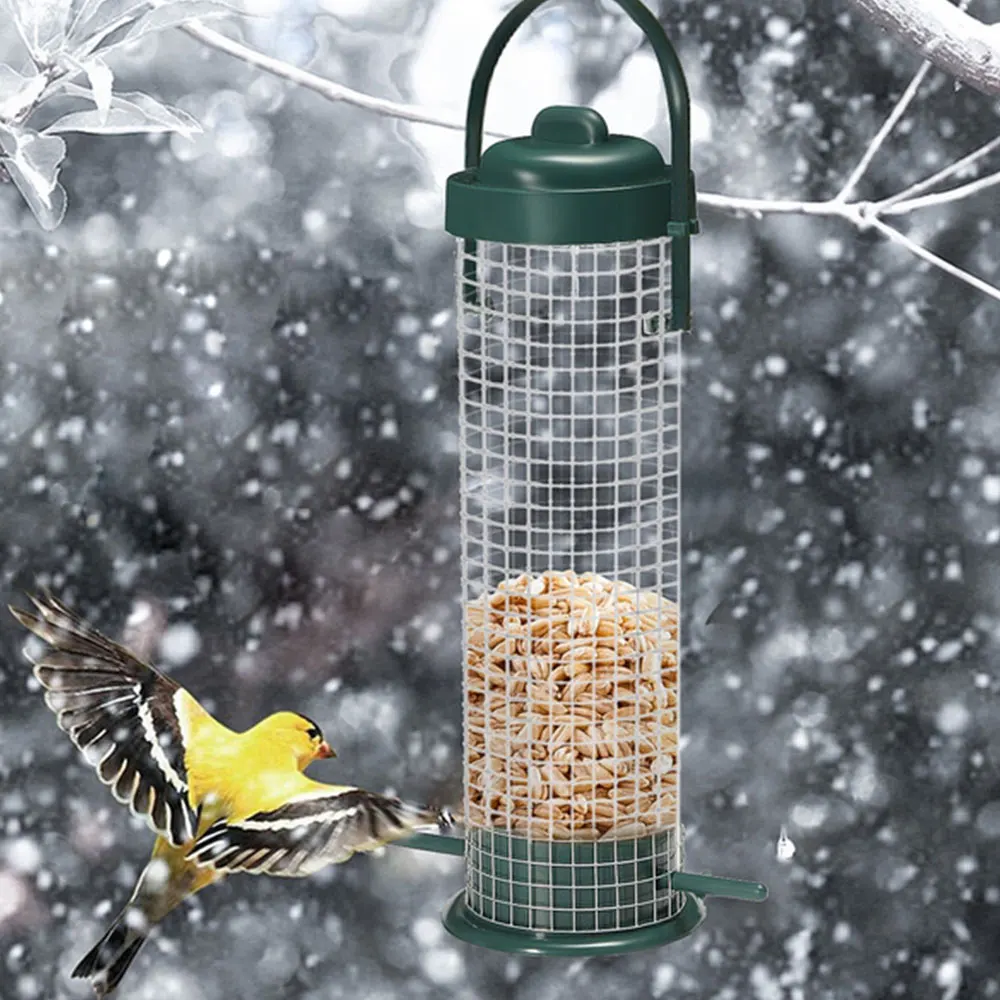 3PCS Wild Bird Feeder House Transparent Hanging Bird FeederGarden Patio Yard Feeding Station Pet Bird Supplies Seed Dispenser - Image 12