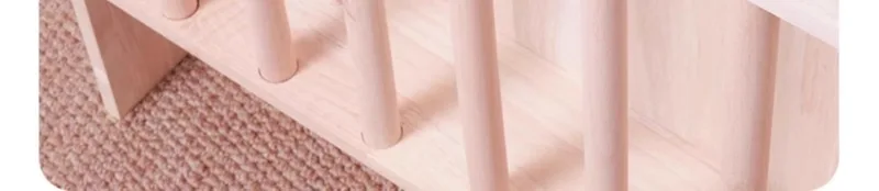 Portable Solid Wood Rabbit Hay Feeder Feeding Manger Cage Hay Dispenser Bunny Hay Raise Design A Grass Rack for Feeding Rabbits - Image 16