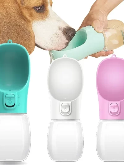 Portable Dog Water Bottle For Small Large Dogs Cat Outdoor Leakproof Walking Drinking Bowls Chihuahua French Bulldog Supplies