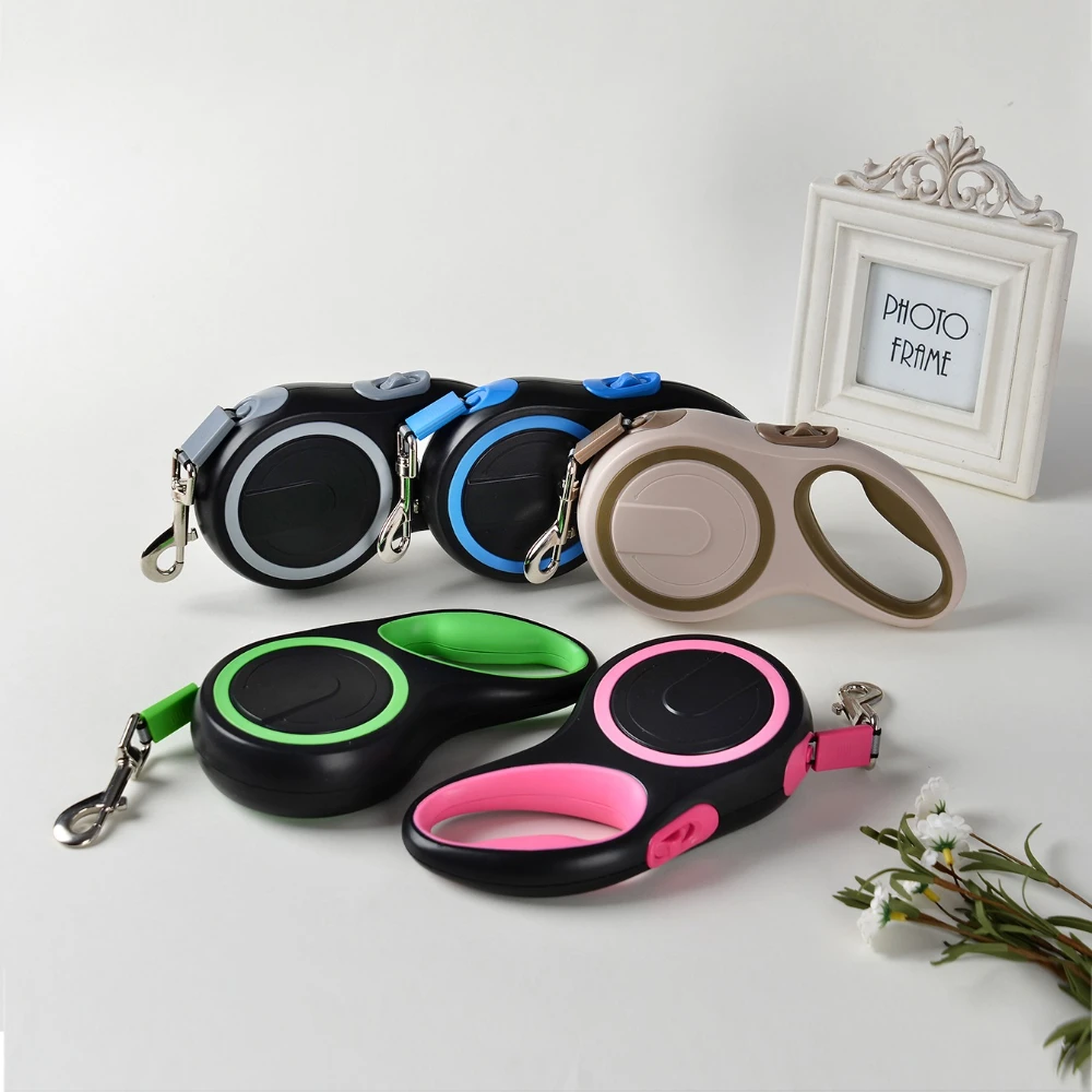 Large Pet Dog Leash For Small Big Dog Hiking Retractable Puppy Automatic Extending Nylon Traction Belt Golden Retriever Supplies - Image 5