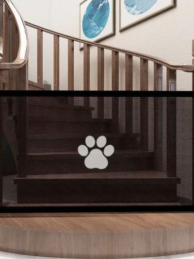 Pet Barrier Fences Portable Folding Breathable Mesh Cat and Dog Safety Fences Pet Supplies to Ensure Pet Safety