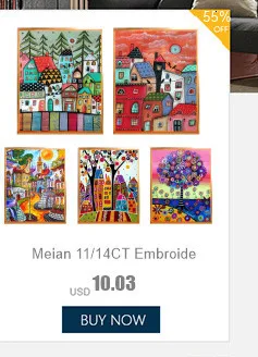 Animal Rabbit DIY Embroidery Cross Stitch 11CT Kits Needlework Craft Set Cotton Thread Printed Canvas Home Wholesale - Image 11