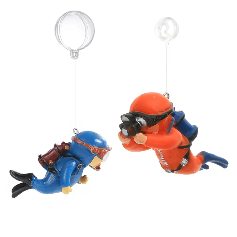 Aquarium Accessories Miniature Diver Ornaments Fish Tank Decoration Aquarium Decor Floating Landscaping Accessories for Aquarium - Image 12