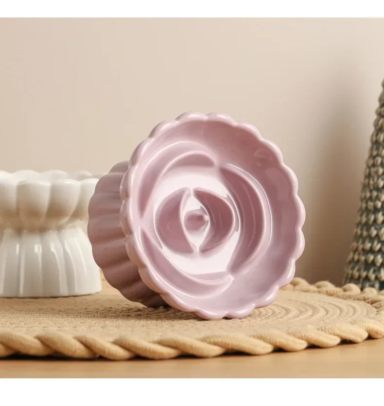 Cat Food Bowl Ceramic Elevated Cats Small Dogs Slow Feed Bowls Anti-choking Pet Eating Feeders Anti-gulping Puppy Supplies - Image 14