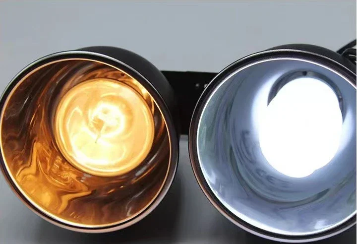 Reptile Glow Light Clamp Lamp 8.5 Inch Glow Reflector Dome Dual Reptile Heat Light Fixture For Glass Reptile Enclosure - Image 3