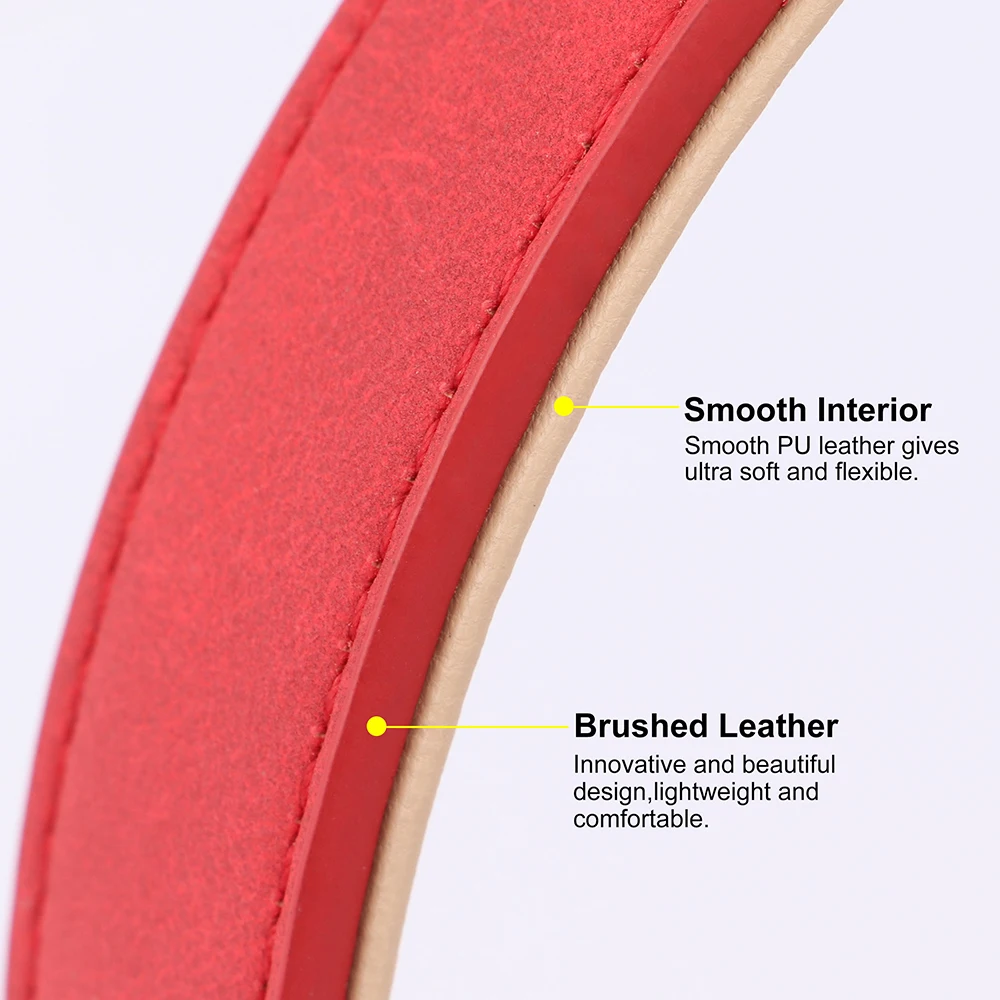 120cm Pet Dog Leash Soft PU Leather Padded Handle Dogs Lead Leash for Dog Walking Training German Shepherd Golden Retriever - Image 4