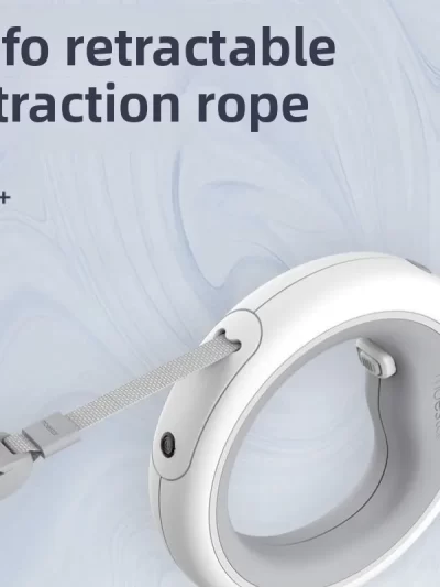 Pet Leash with Light 2.6-meter Automatic Retractable for Walking Cats Dogs Pet Travel Leads Products Puppy Walking Accessories