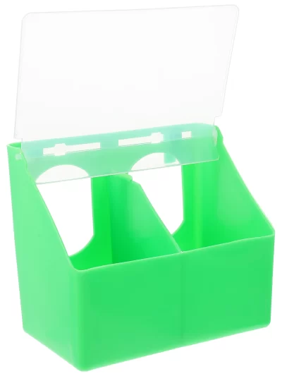 Plastic Pigeon Feeder Durable Multi-function Bird Supply Cup Accessory Quail Household Pet Food Box Easy Install Practical Safe